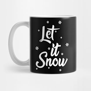 Let it Snow Christmas Mug